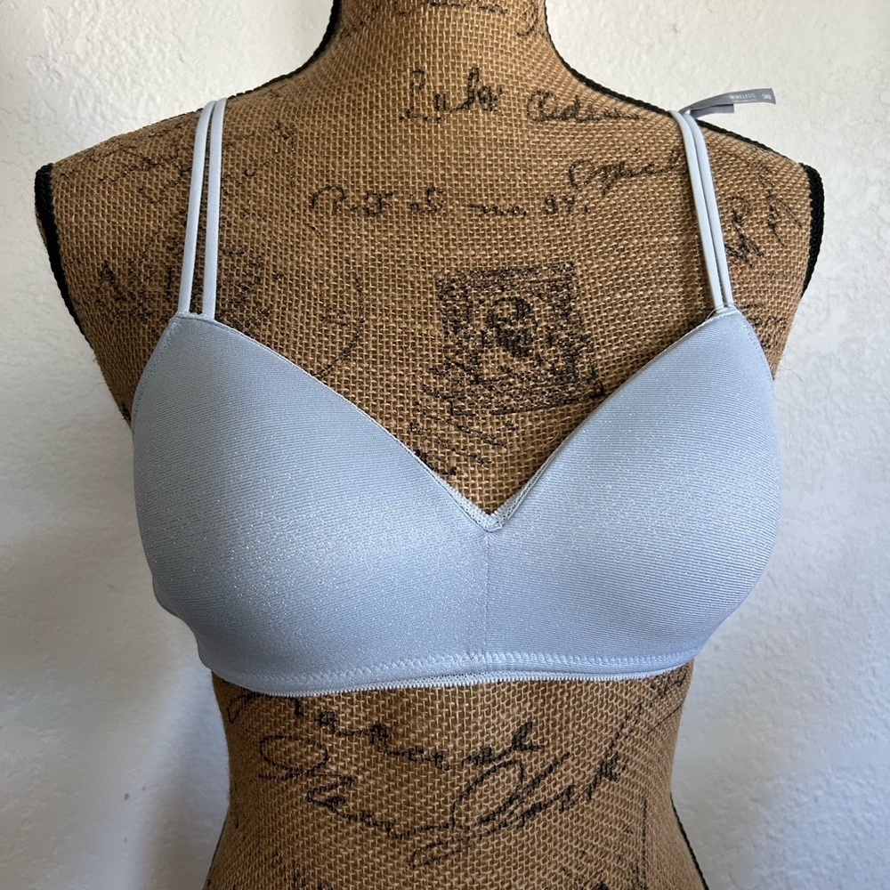 Aerie women’s bra Chic Light Blue